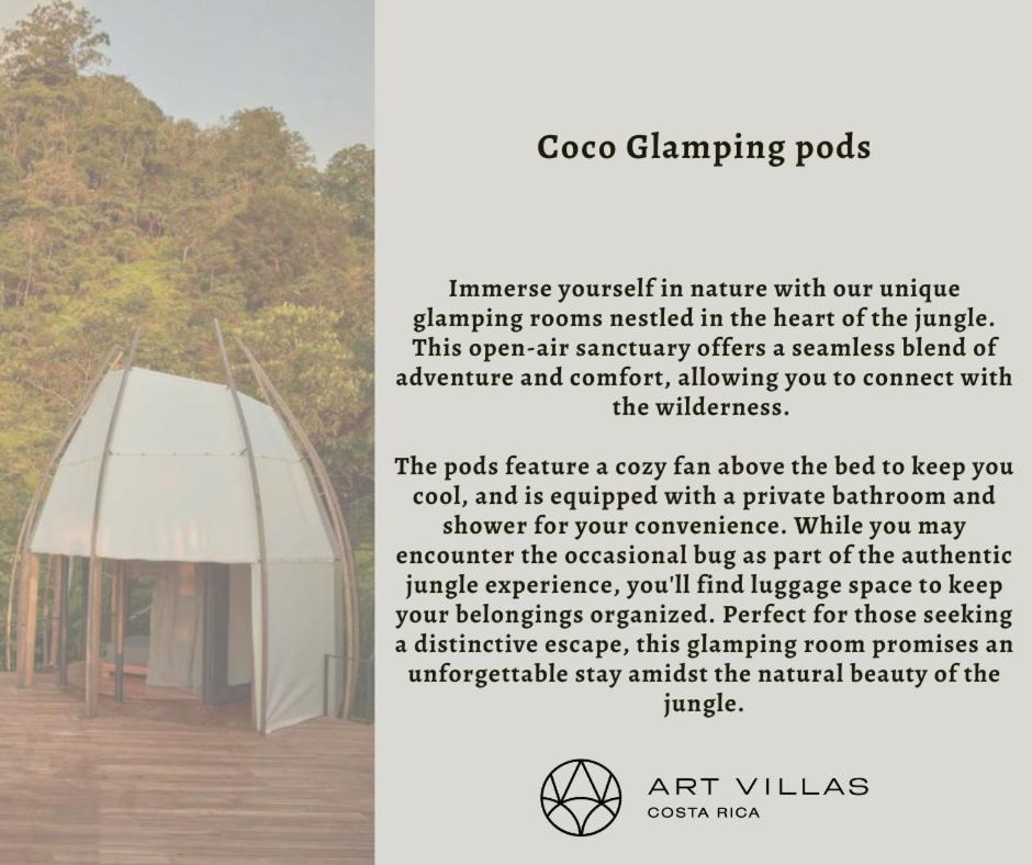 Art Villas Costa Rica, Villas & Glamping Увіта Екстер'єр фото