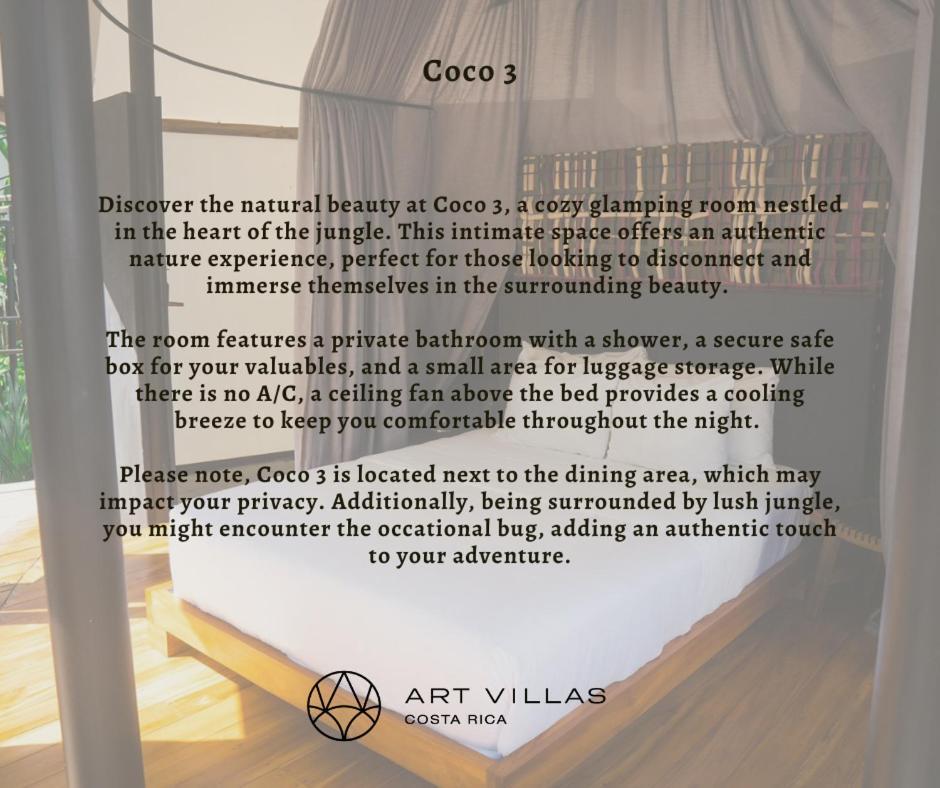Art Villas Costa Rica, Villas & Glamping Увіта Екстер'єр фото