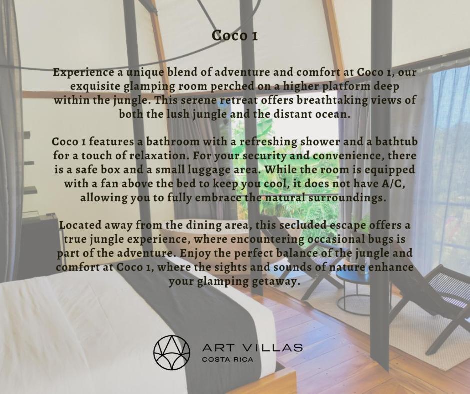 Art Villas Costa Rica, Villas & Glamping Увіта Екстер'єр фото